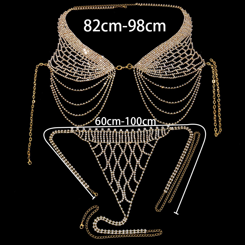 Stonefans-حجر الراين الصدرية و - مراجعة Thong Bikini Women وسعره